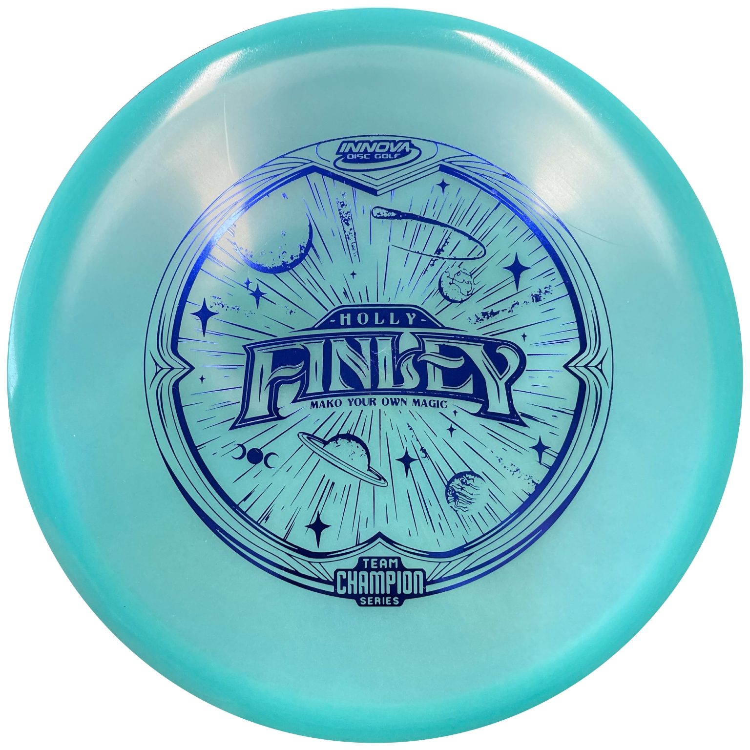 Champion Color Glow Mako3 Holly Finley Team Series Truly Unique Disc Golf