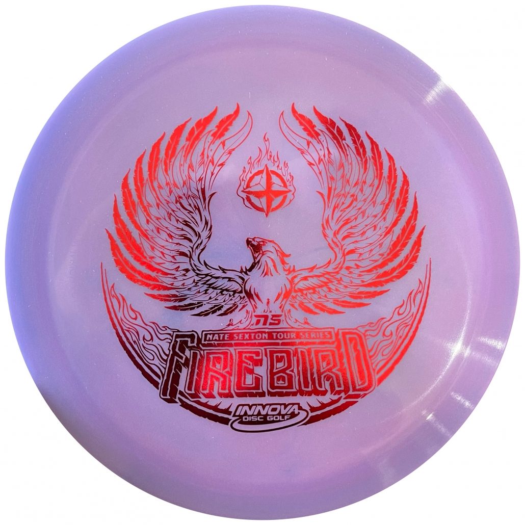 Color Glow Firebird Nate Sexton 2021 Tour Series Truly Unique Disc Golf