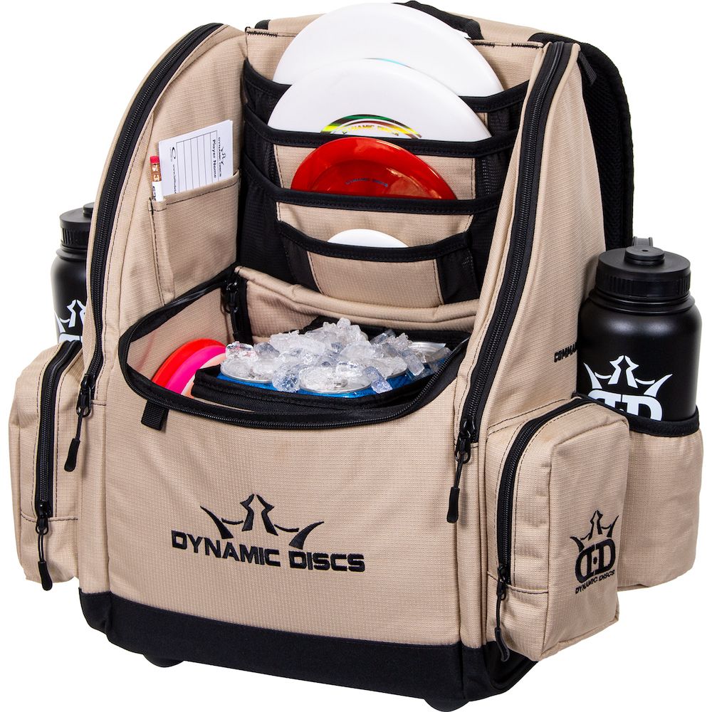 dynamic-discs-commander-cooler-backpack-sandstone
