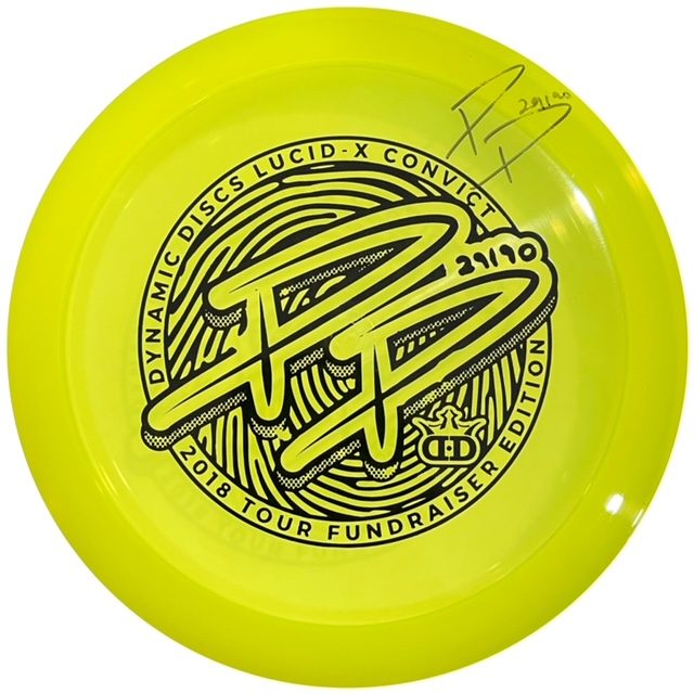 Lucid X Convict 2018 Paige Pierce 173g Signed Truly Unique Disc Golf