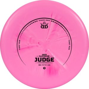 Dynamic Discs Classic Supreme Judge First Run
