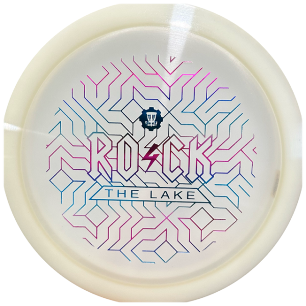 Glow Raptor Disc Z Glo Raptor - Rock the Lake 4 Fundraiser - Truly Unique Disc Golf