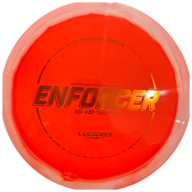 Lucid Ice Orbit Enforcer Truly Unique Disc Golf
