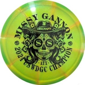 Discraft Z Swirl Undertaker Missy Gannon USWDGC Commemorative